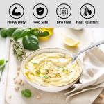 YOUBET 50Pcs Silver Plastic Spoons - Heavy Duty Plastic Spoons - Heavyweight Silver Disposable Silverware for Party & Dinners & Wedding