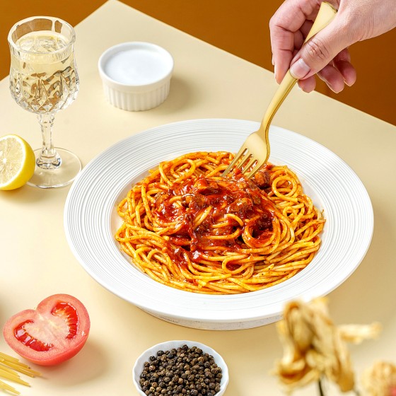 50PCS Gold Plastic Forks - Heavy Duty Plastic Forks - Solid Durable Gold Disposable Silverware for Party Picnic Wedding and Daily Use