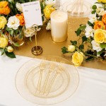50PCS Gold Glitter Plastic Forks - Heavy Duty Plastic Forks - Solid Durable Gold Glitter Disposable Silverware for Party Picnic Wedding and Daily Use