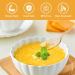 50Pcs Gold Glitter Plastic Spoons - Heavy Duty Plastic Spoons - Heavyweight Gold Glitter Disposable Silverware for Party & Dinners & Wedding