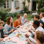 125Pcs Pink Plastic Plates with Gold Rim - Scalloped Plastic Plates Set Includes 25 Dinner, 25 Dessert Plate, 75 Gold Silverware for 25Geusts for Wedding Birthday Baby Shower Mothers Day