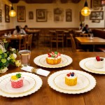 350PCS Ivory Scalloped Plastic Plates - Ivory and Gold Disposable Dinnerware Set Include 100 Plates, 150 Gold Silverware, 50 Cups, 50 Napkins for Wedding & Party