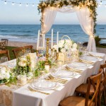 700PCS Clear Gold Plastic Plates - Elegant Gold Plastic Dinnerware Set Include 200 Disposable Plates, 300 Heavy Duty Silverware, 100 Cups, 100 Napkins for Wedding Party